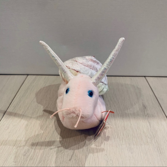RARE SWIRLY THE SNAIL BEANIE BABY 1999